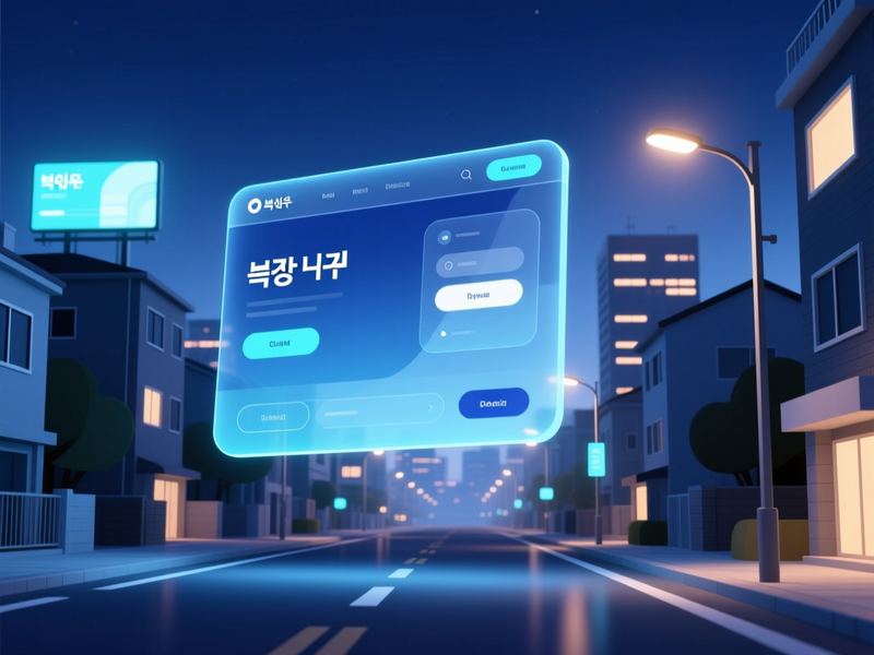 수곡동 홈페이지제작 구축 사례