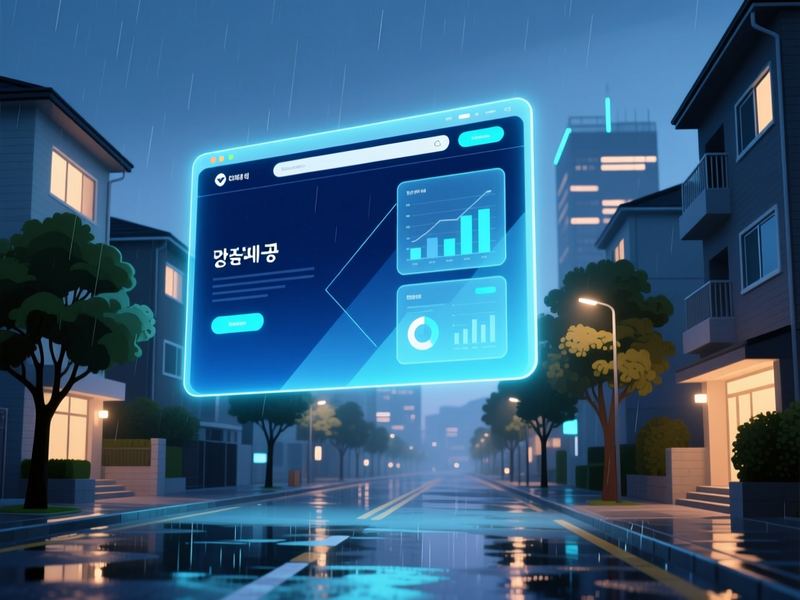 광천동 홈페이지제작 구축 사례
