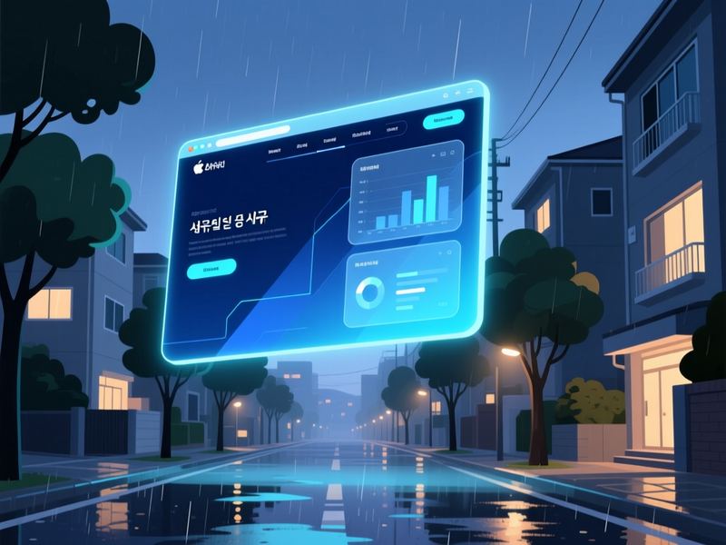 화정동 홈페이지제작 구축 사례